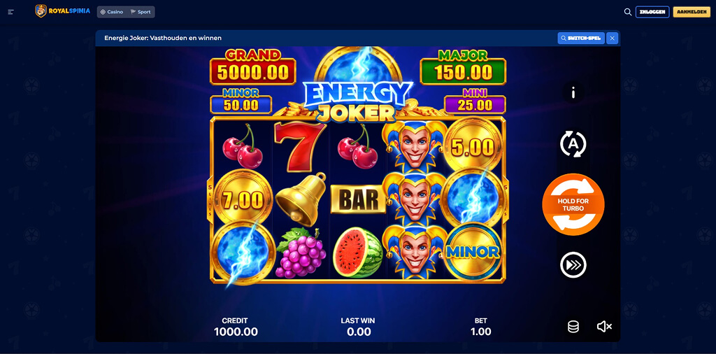 Royalspinia Casino Slots