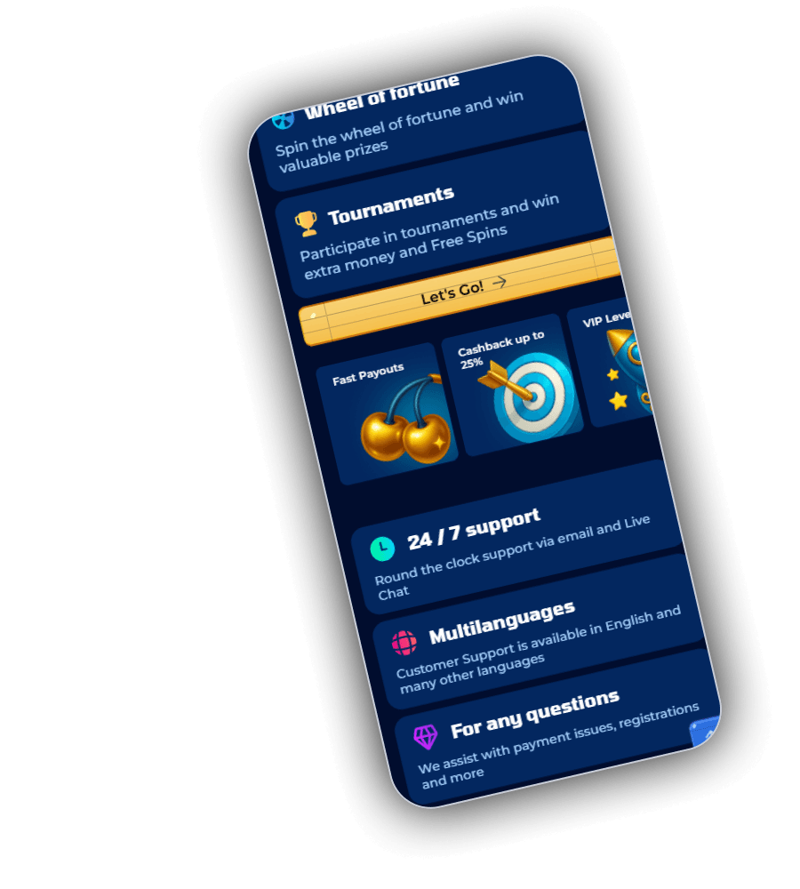 RoyalSpinia Casino Interface