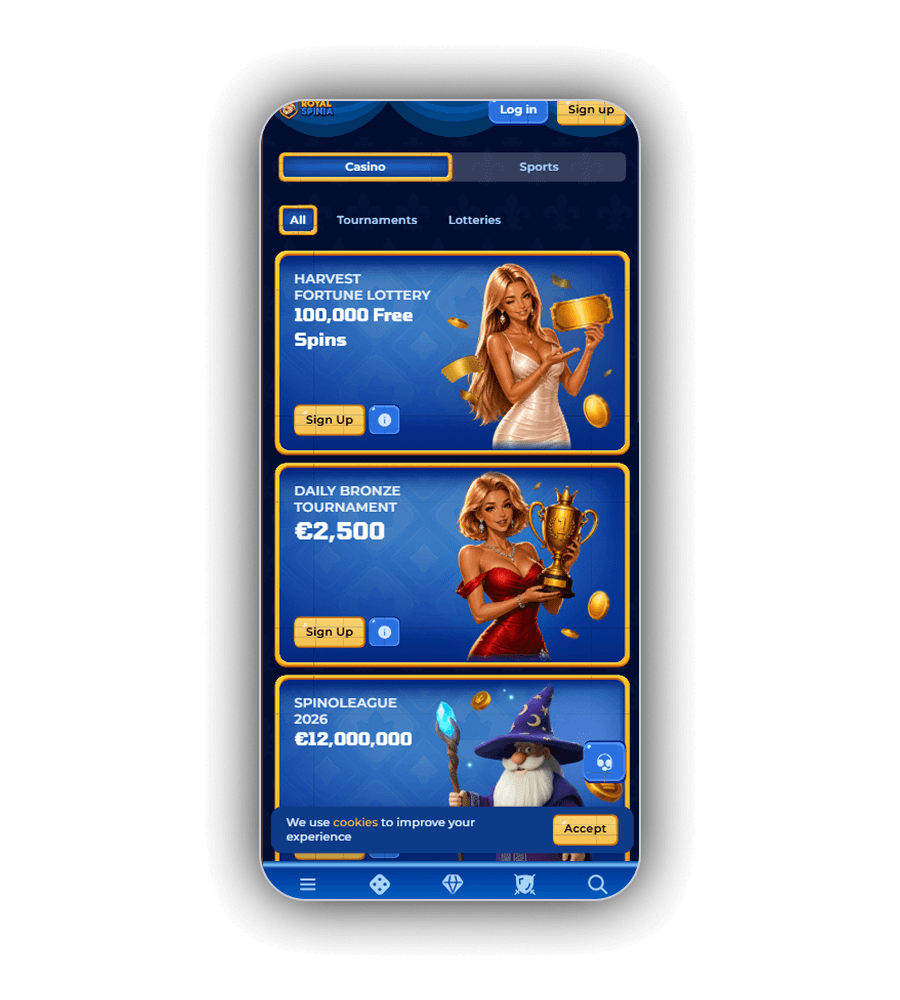 RoyalSpinia Casino Promotions